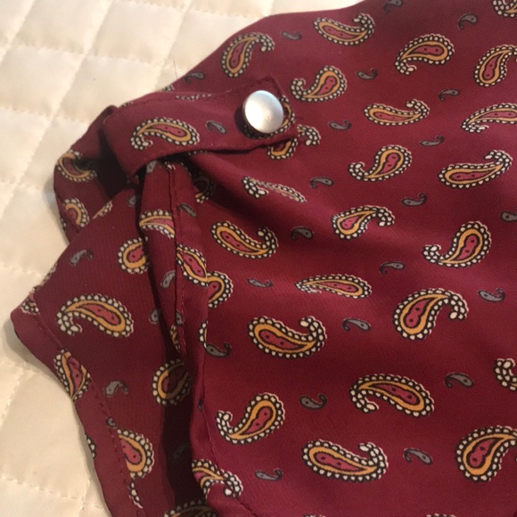 Paisley print summer top - Picture 3 of 6